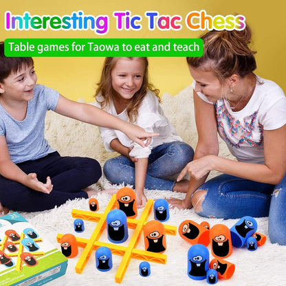 Stacking Tic-Tac-Toe game for Kids and Adults