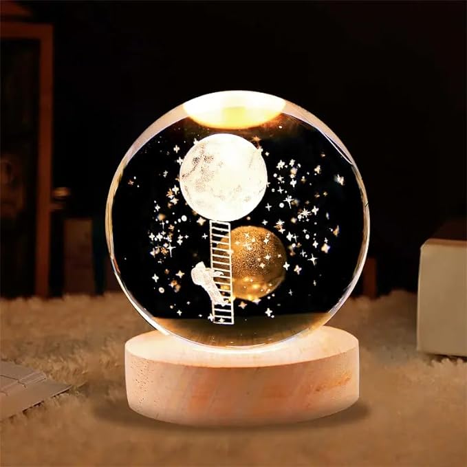 LumiOrb™  Galaxy Crystal Ball Night Light