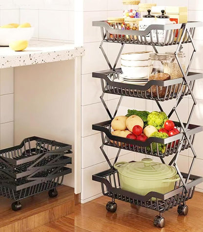 FlexiCart™ Home Organizer Storage Basket