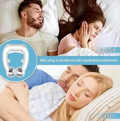 Anti Snoring Nose Clip for Men and Women (pack of 2)