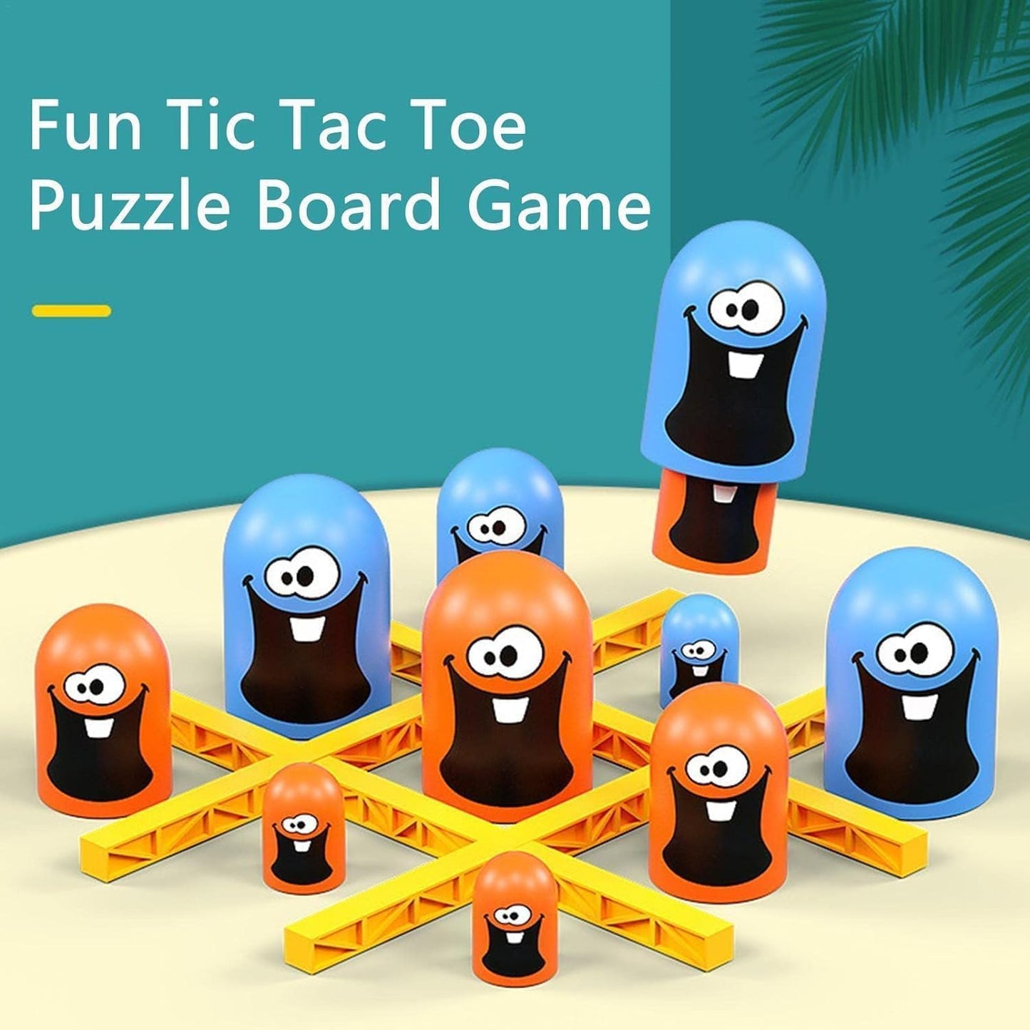 Stacking Tic-Tac-Toe game for Kids and Adults